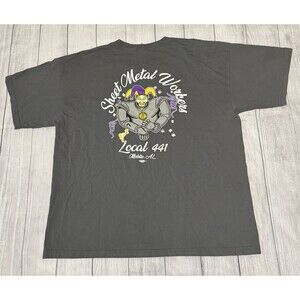 Sheet Metal Workers Local 441 Mobile Alabama Graphic Pocket T Shirt Size 3XL